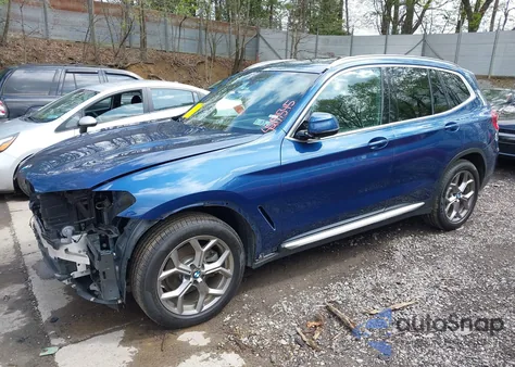 2020 BMW X3 xDrive30I from USA, damaged, VIN 5UXTY5C0XL9D50400